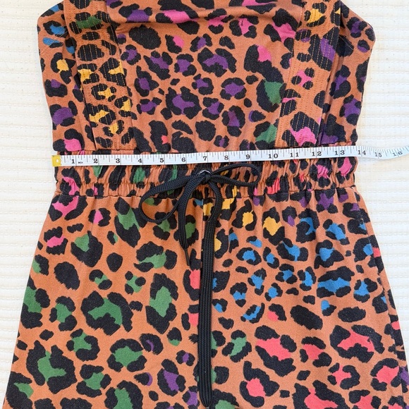 FARM Rio Multicolor Leopard Print Jumpsuit - Picture 7 of 8